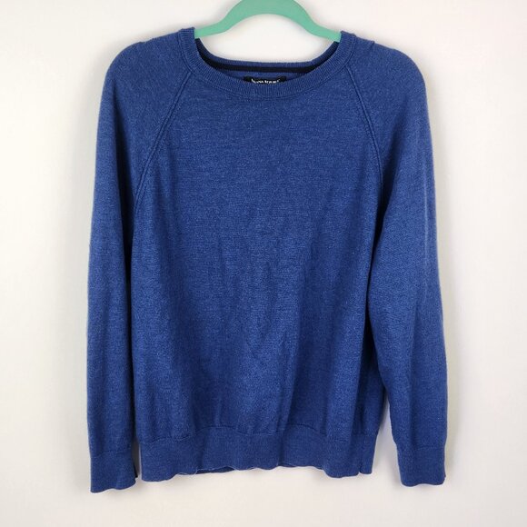 Banana Republic Other - Banana Republic 100% Italian Merino Wool Raglan Crewneck Sweater sz XL Flawed